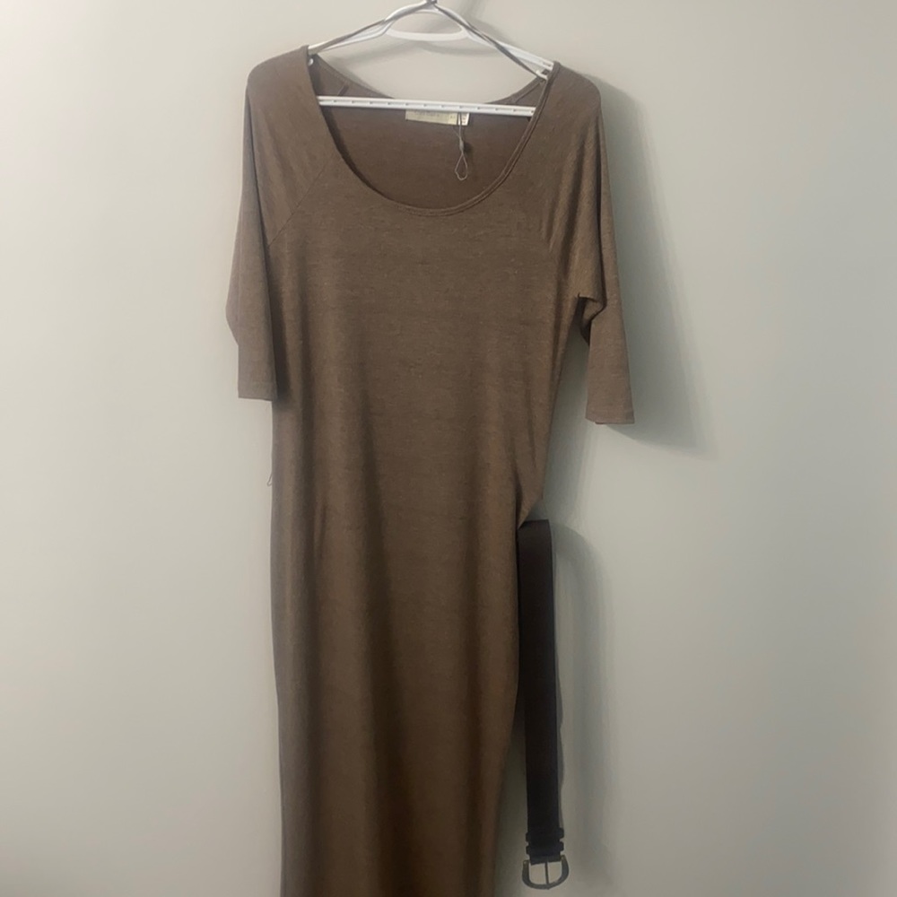 Costa Blanca Maxi Dress with Belt